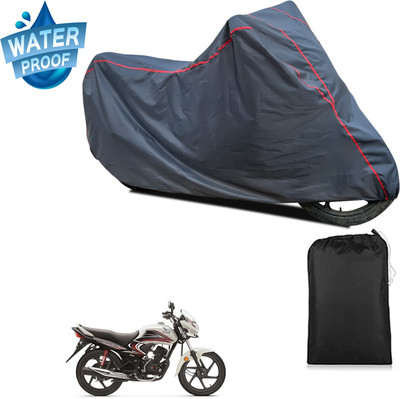 PAGORA Waterproof Two Wheeler Cover for Honda(Dream Yuga, Grey)