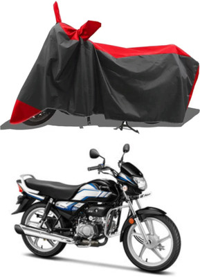 MMSSTAR Waterproof Two Wheeler Cover for Hero(Red, Black)