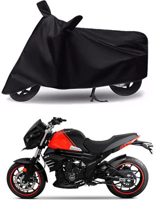 KEDIT Two Wheeler Cover for Mahindra(Mojo UT 300, Black)