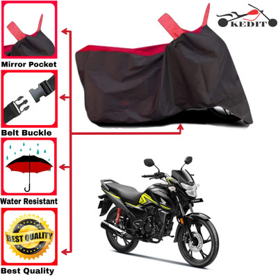AASHTIK MART Two Wheeler Cover for Honda(SP125, Red, Black)