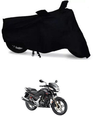 DeepShakshi AUTOMOTIVE Waterproof Two Wheeler Cover for Hero(New CBZ BS6, Black)