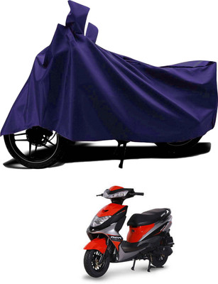 KEDIT Waterproof Two Wheeler Cover for Ampere(REO, Blue)