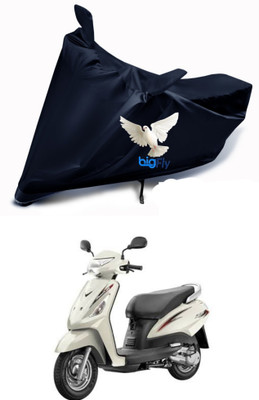 BigFly Two Wheeler Cover for Suzuki(Swish 125, Black)