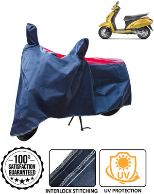 AutoRetail Waterproof Two Wheeler Cover for Honda(Activa 5G, Red, Blue)