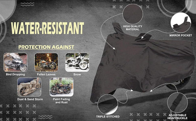 Kappihun Two Wheeler Cover for Yamaha(R15 V3, Black)