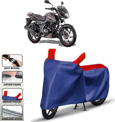 WMIZEXA Two Wheeler Cover for Bajaj(Pulsar 180, Red)