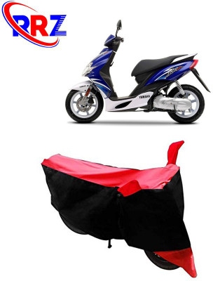 RRZ Waterproof Two Wheeler Cover for Yamaha(Jog R, Black, Red)