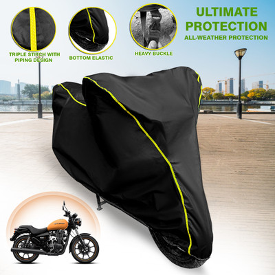 GARREGE Waterproof Two Wheeler Cover for Royal Enfield(Thunderbird 500, Blue)