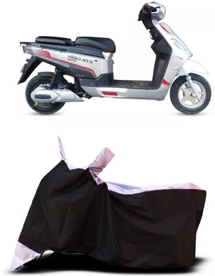 VESMEI Two Wheeler Cover for Hero(Electric NYX, White)