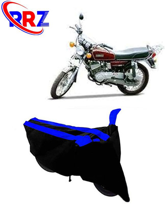 RRZ Waterproof Two Wheeler Cover for Yamaha(RX 100, Black, Blue)