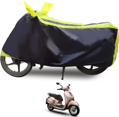 Euro Care Waterproof Two Wheeler Cover for Bajaj(New Chetak, Yellow)