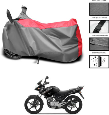 CODOKI Waterproof Two Wheeler Cover for Yamaha(YBR 125, Grey, Blue)
