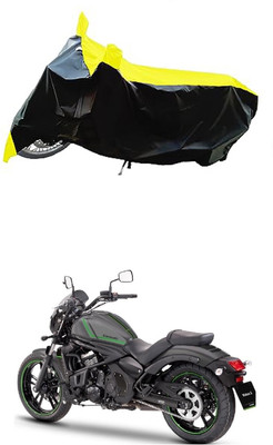 VESMEI Two Wheeler Cover for Kawasaki(Vulcan S BS6, Yellow)