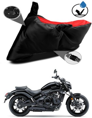 Ascension Two Wheeler Cover for Kawasaki(Vulcan S, Black, Red)