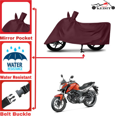 AASHTIK MART Two Wheeler Cover for Honda(X-Blade, Maroon)