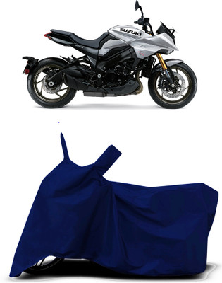 VESMEI Two Wheeler Cover for Suzuki(Katana, Blue)