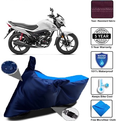 MISSION COLLECTION Waterproof Two Wheeler Cover for Honda(Livo, Blue)