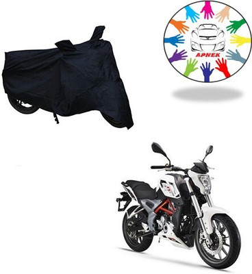 MMSSTAR Waterproof Two Wheeler Cover for Honda(Passion Pro, Black)