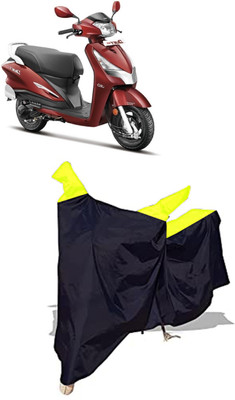 Amexride Two Wheeler Cover for Hero(Duet LX 110CC, Multicolor)