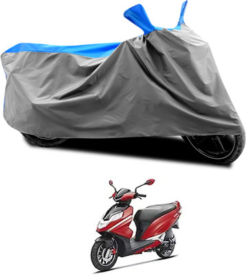 GOSHIV-car and bike accessories Waterproof Two Wheeler Cover for Hero(Dare, Grey, Blue)