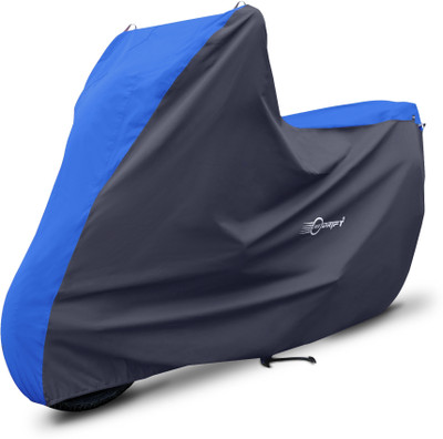 Neodrift Two Wheeler Cover for Kawasaki(Z650 BS6, Blue, Black)