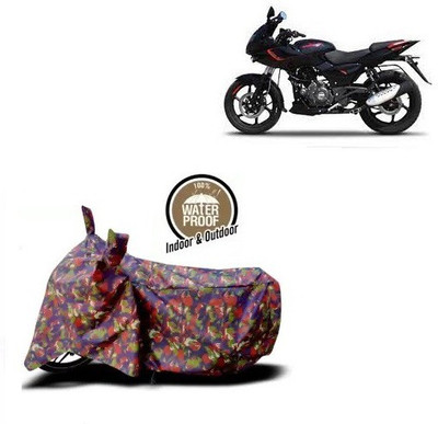 AUTOCAD Waterproof Two Wheeler Cover for Bajaj(Pulsar 180F, Multicolor)
