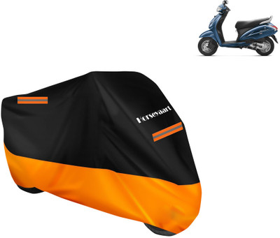 Horseyaart Waterproof Two Wheeler Cover for Honda(Activa 3G, Orange)
