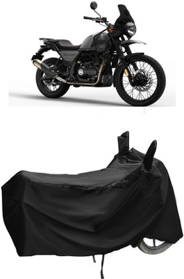 Autoprime Two Wheeler Cover for Royal Enfield(Himalayan, Black)