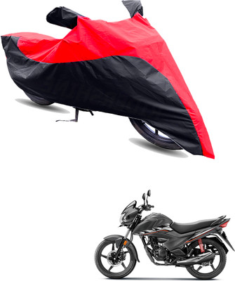 Motodreka Two Wheeler Cover for Honda(Livo BS6, Red, Black)