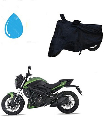 DeepShakshi AUTOMOTIVE Waterproof Two Wheeler Cover for Bajaj(Dominar, Black)