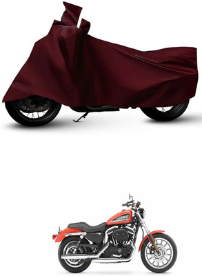 ZEDTEEK Waterproof Two Wheeler Cover for Universal For Bike(XL 1200, Maroon)