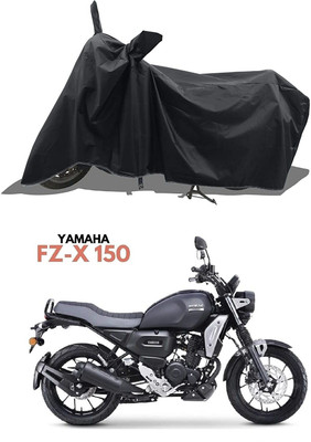 SK AUTO Waterproof Two Wheeler Cover for Yamaha(FZ-X, Black)