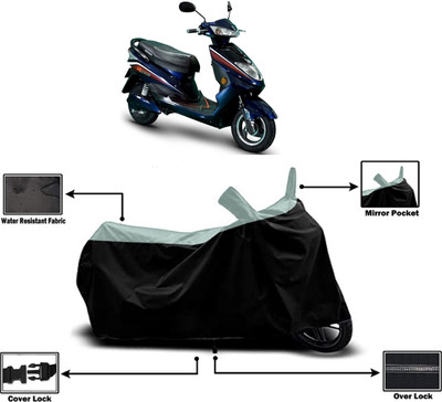 Amexride Two Wheeler Cover for Okinawa(Ridge Plus, Multicolor)