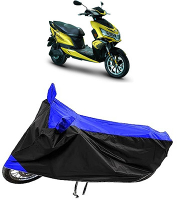 MMSSTAR Waterproof Two Wheeler Cover for Okinawa(Praise, Blue)