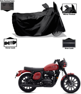 CODOKI Waterproof Two Wheeler Cover for JAWA(42 BS6, Black)
