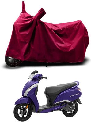 KEDIT Two Wheeler Cover for Universal For Bike(Jupiter, Maroon)