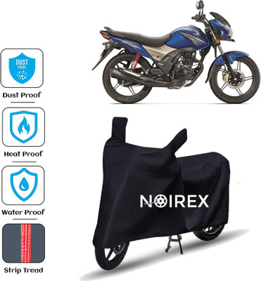 NOIREX Two Wheeler Cover for Honda(CB Shine SP, Black)