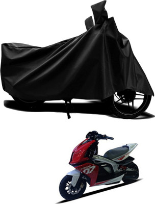 KEDIT Two Wheeler Cover for TVS(Creon, Black)