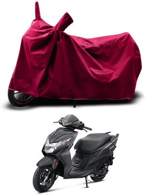 KEDIT Two Wheeler Cover for Honda(Dio, Maroon)