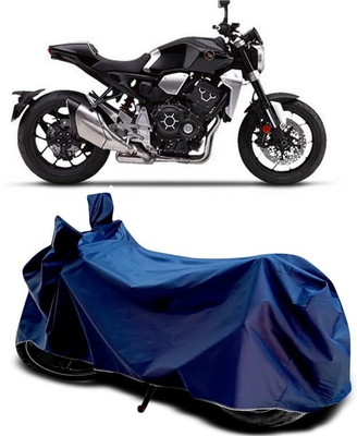 KEDIT Two Wheeler Cover for Honda(CB1000R Plus, Blue)