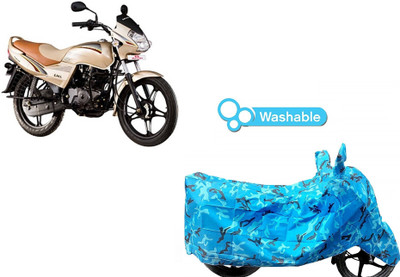 DeepShakshi AUTOMOTIVE Waterproof Two Wheeler Cover for LML(Freedom, Blue)