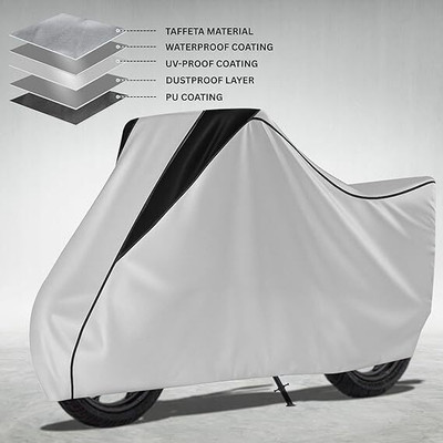 Swarish Two Wheeler Cover for TVS(Star Sport, Multicolor)