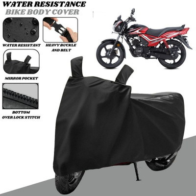 SRP PRODUCT Waterproof Two Wheeler Cover for TVS(Star City Plus, Black)