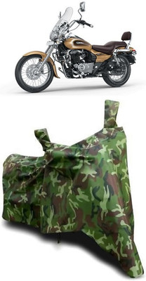 ATBROTHERS Waterproof Two Wheeler Cover for Bajaj(Avenger 400, Multicolor, Green)