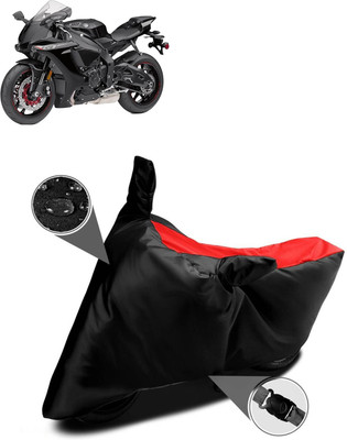 CODOKI Waterproof Two Wheeler Cover for Yamaha(YZF R1M BS6, Red)