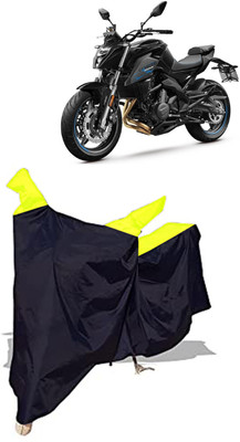 Amexride Two Wheeler Cover for CFMoto(650 NK, Multicolor)
