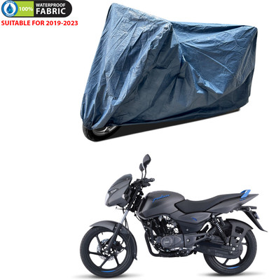 PAGORA Waterproof Two Wheeler Cover for Bajaj(Pulsar 125 Neon BS6, Blue)