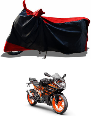 DeepShakshi AUTOMOTIVE Waterproof Two Wheeler Cover for KTM(RC 125, Red)