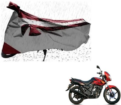 MISSION COLLECTION Waterproof Two Wheeler Cover for TVS(Flame, Silver)