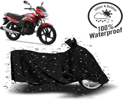 Autoinnovation Waterproof Two Wheeler Cover for TVS(Sport, Black)